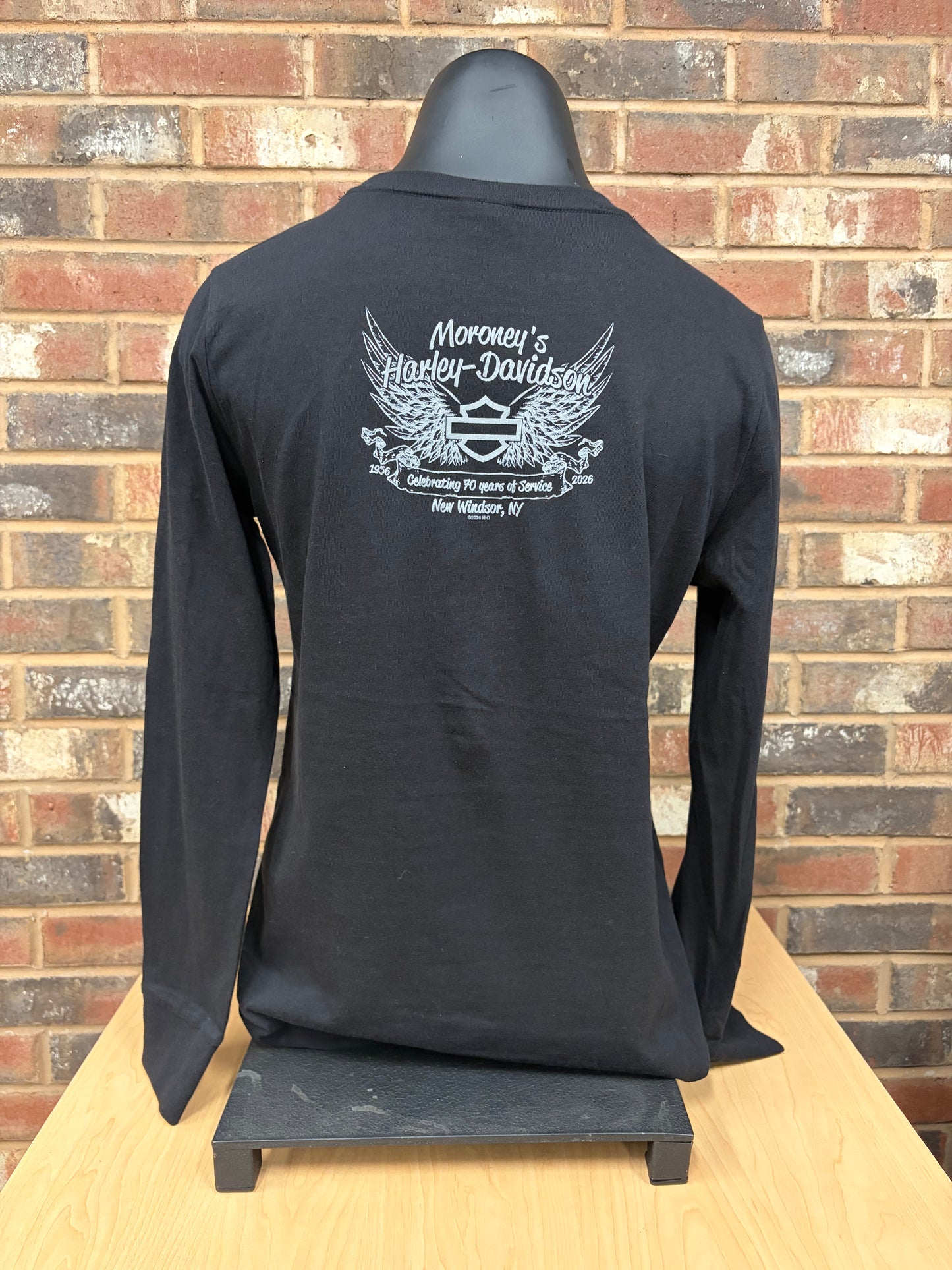 H-D Flame Piston Women's Long Sleeve