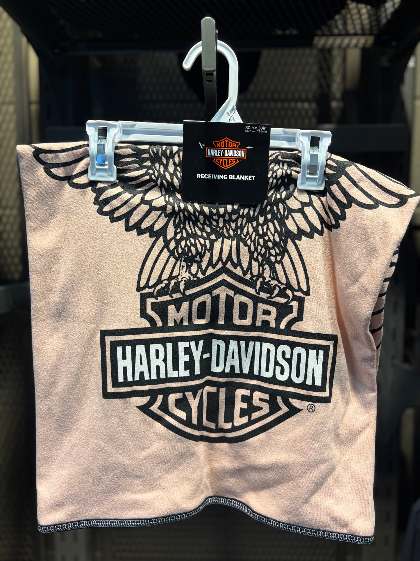 H-D Girl's Receiving Blanket