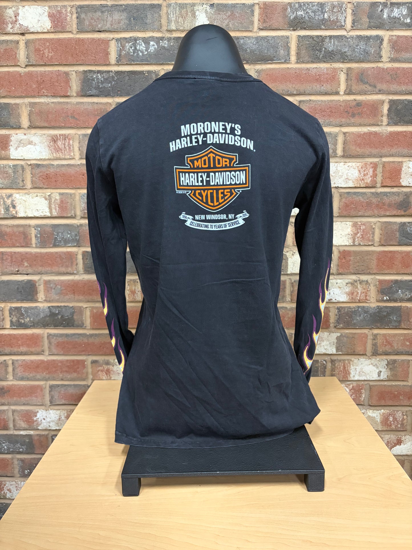 H-D Heart of Chrome Women's Long Sleeve