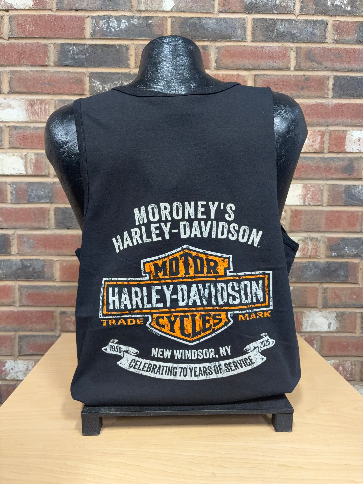 H-D Distressed Iron Men's Tank Top
