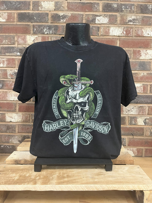 H-D Sword Skull Men's T-Shirt