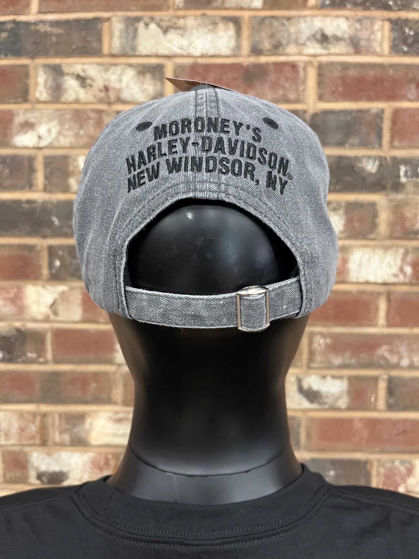 H-D Distressed Bar & Shield Hat