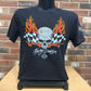 H-D Checkered Flame Men's T-Shirt