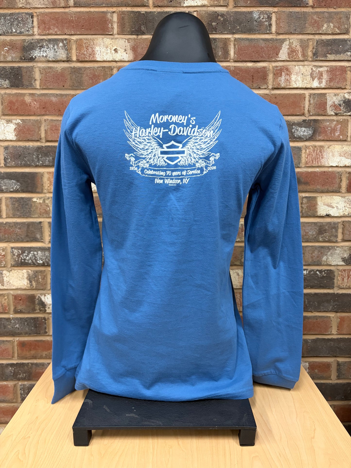 H-D Rose Butterfly Women's Long Sleeve