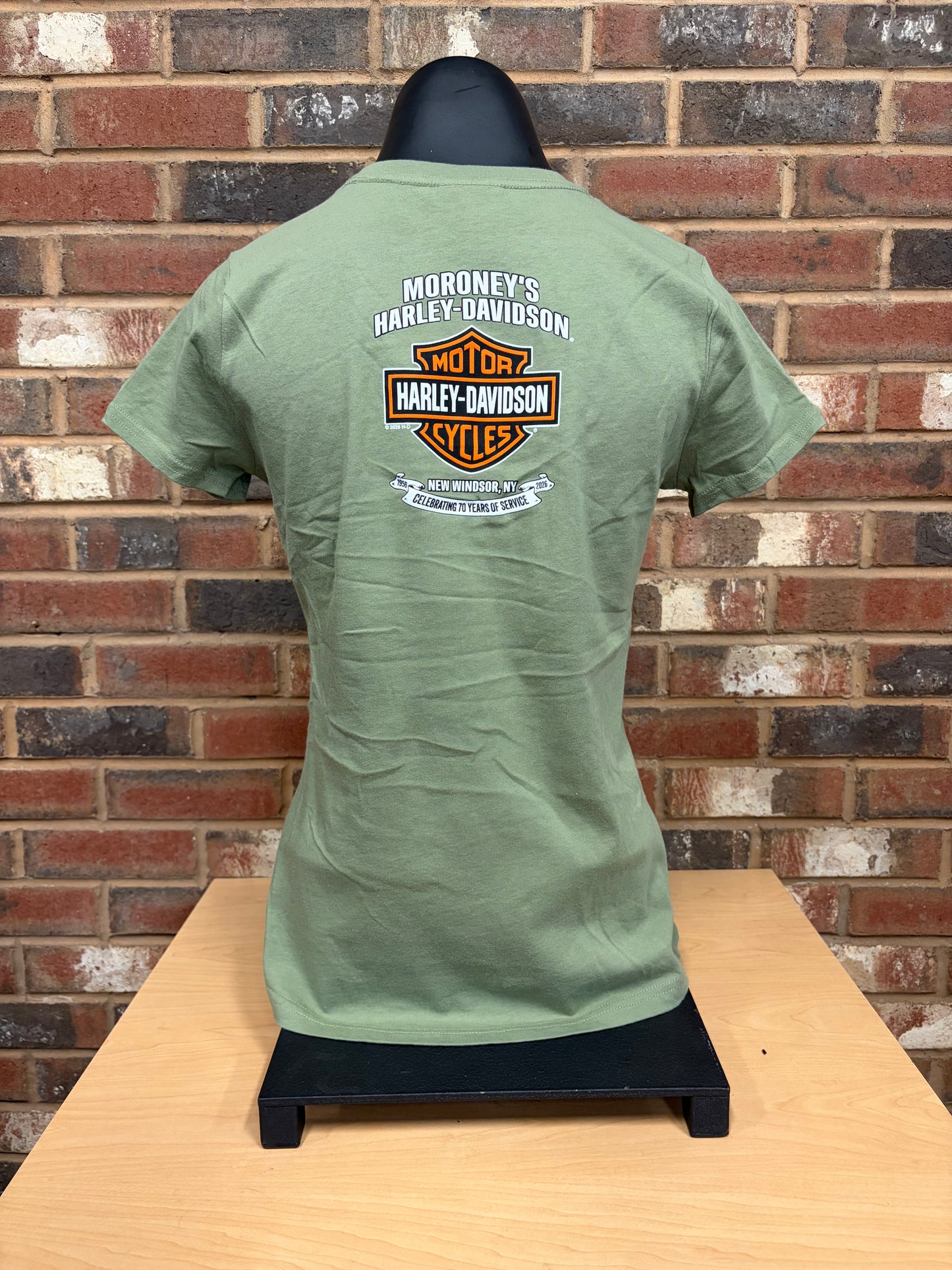 H-D Heart Wing Flower Women's T-Shirt
