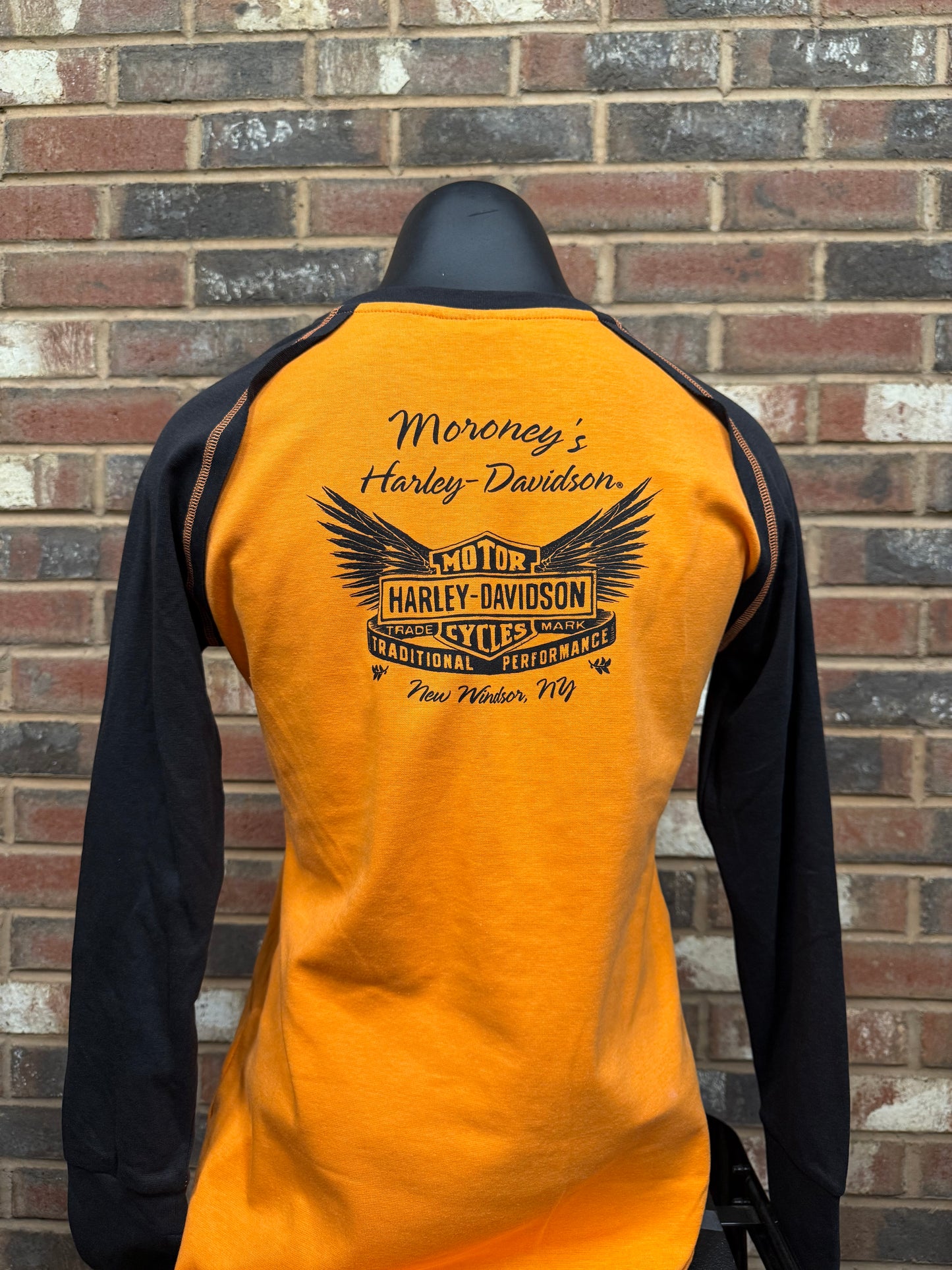 H-D Saloon Raglan Women's Long Sleeve