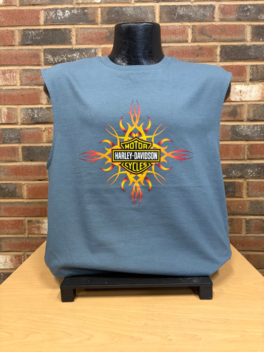 H-D Tribal Sun Men's Tank Top