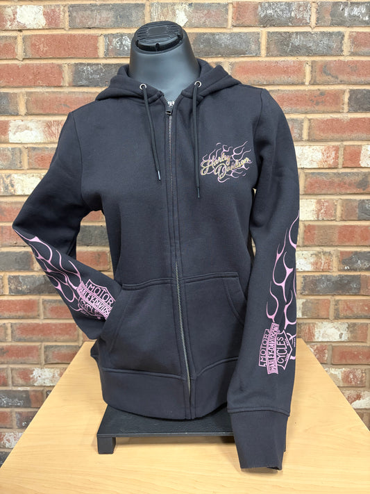 H-D Fire it Up Women's Zip Sweatshirt