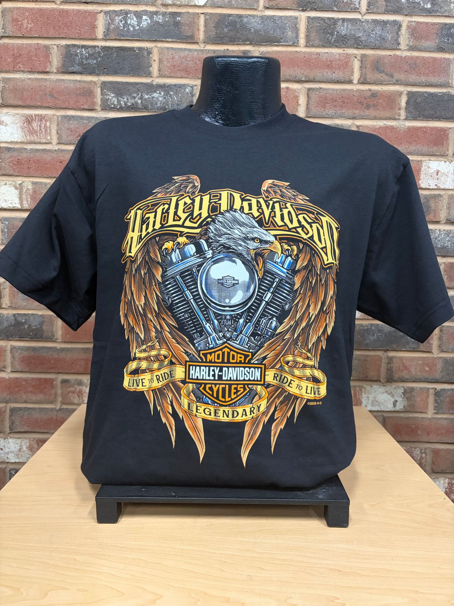 H-D Chrome Perch Men's T-Shirt