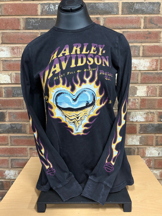 H-D Heart of Chrome Women's Long Sleeve