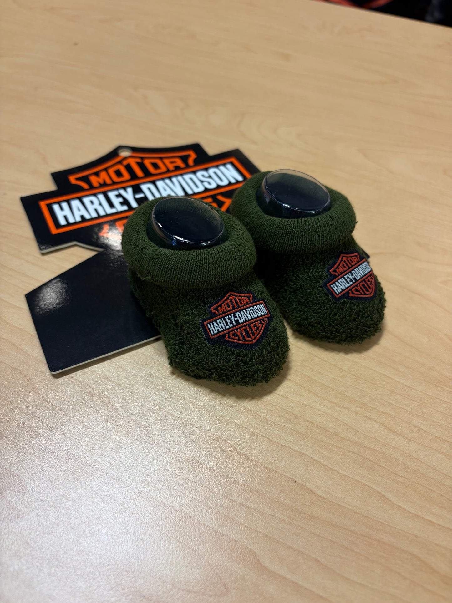 H-D Baby Bootie Socks