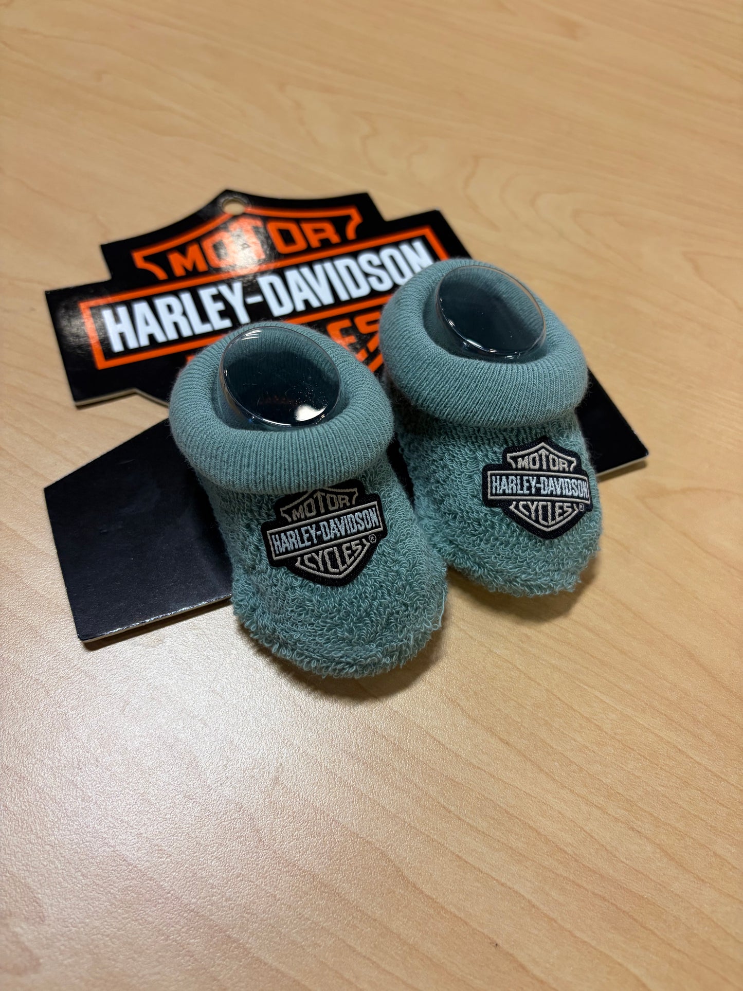 H-D Baby Bootie Socks
