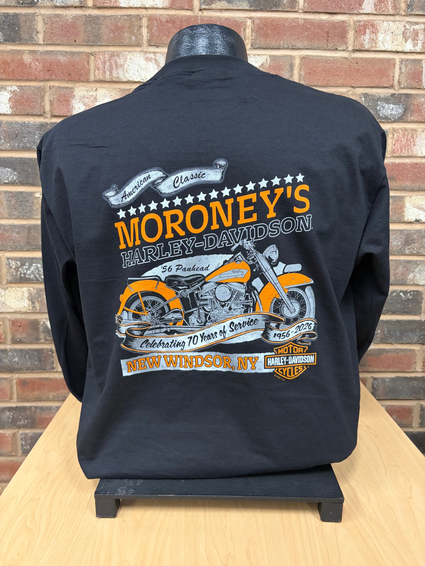 H-D Bar & Shield Outline Men's Long Sleeve