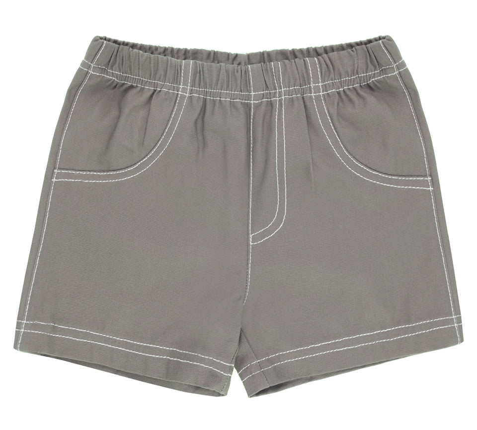 H-D Toddler Girls Fringe Tee & Canvas Short Set