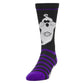Purple Striped Ghost Socks