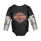 H-D Boy's Mesh Tattoo