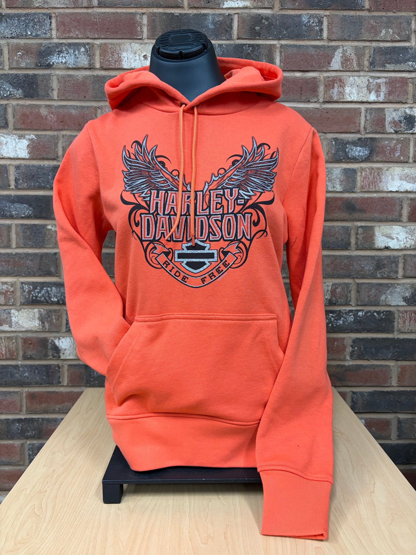 H-D Metallic Wings Women's Sweatshirt