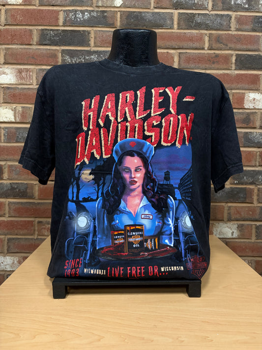 H-D Horror Flick Men's T-Shirts