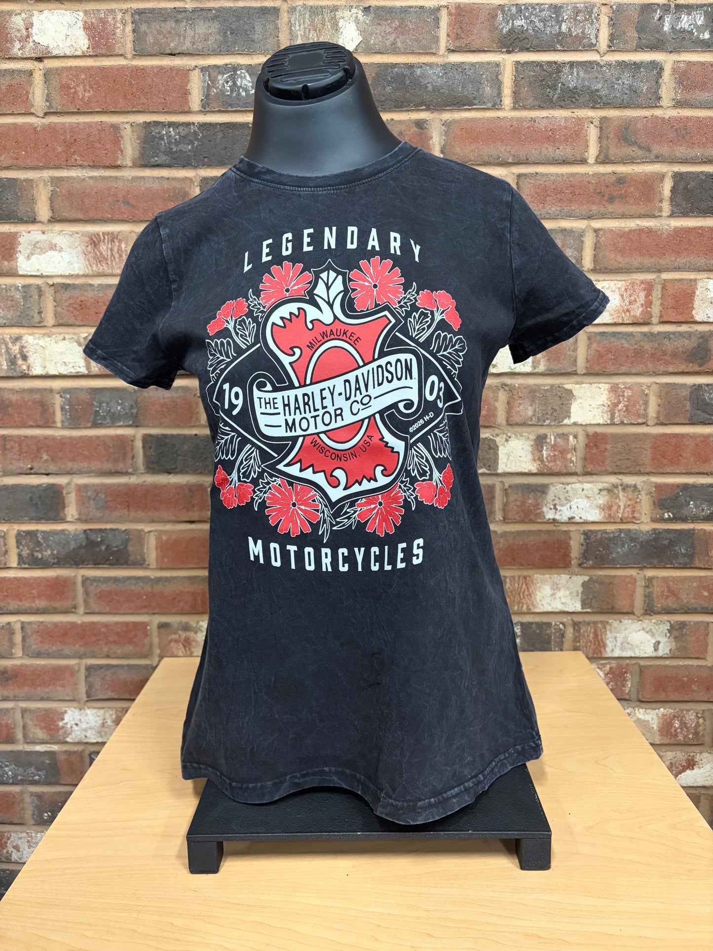H-D Oak and Flower Women's T-Shirt