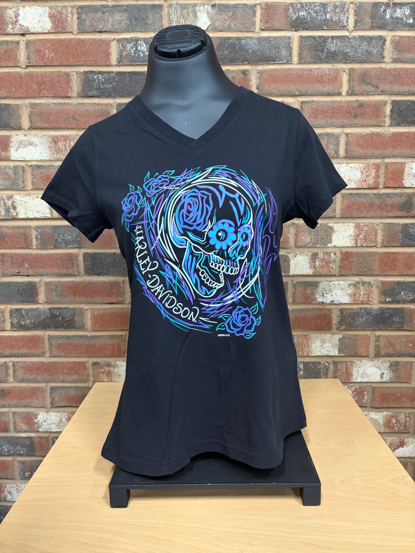 H-D Skull Pinned Women's T-Shirt