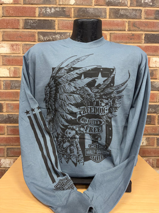 H-D Freedom Eagle Men's Long Sleeve