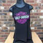 H-D Pink Bar & Shield Women's Tank Top