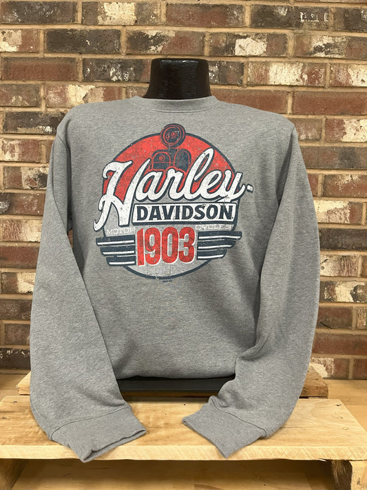 H-D Fuel Stop Men's Crew Sweatshirt