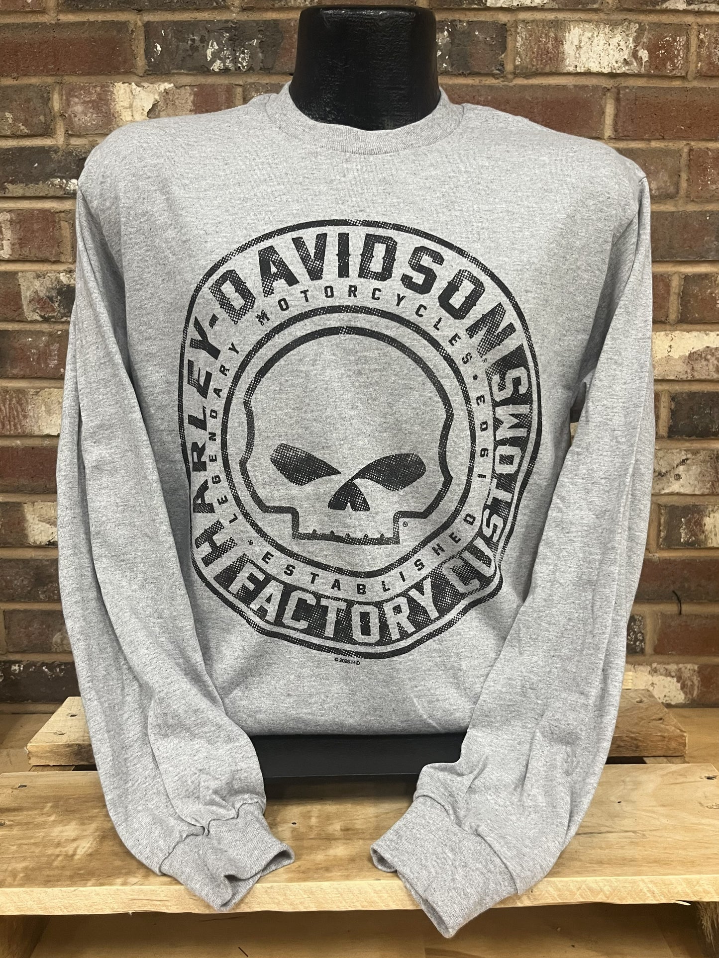 H-D Halo Men's Long Sleeve