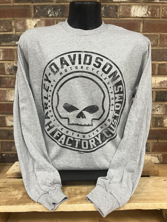 H-D Halo Men's Long Sleeve