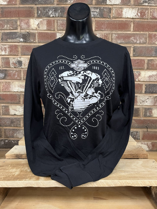 H-D Riveting Women's Long Sleeve