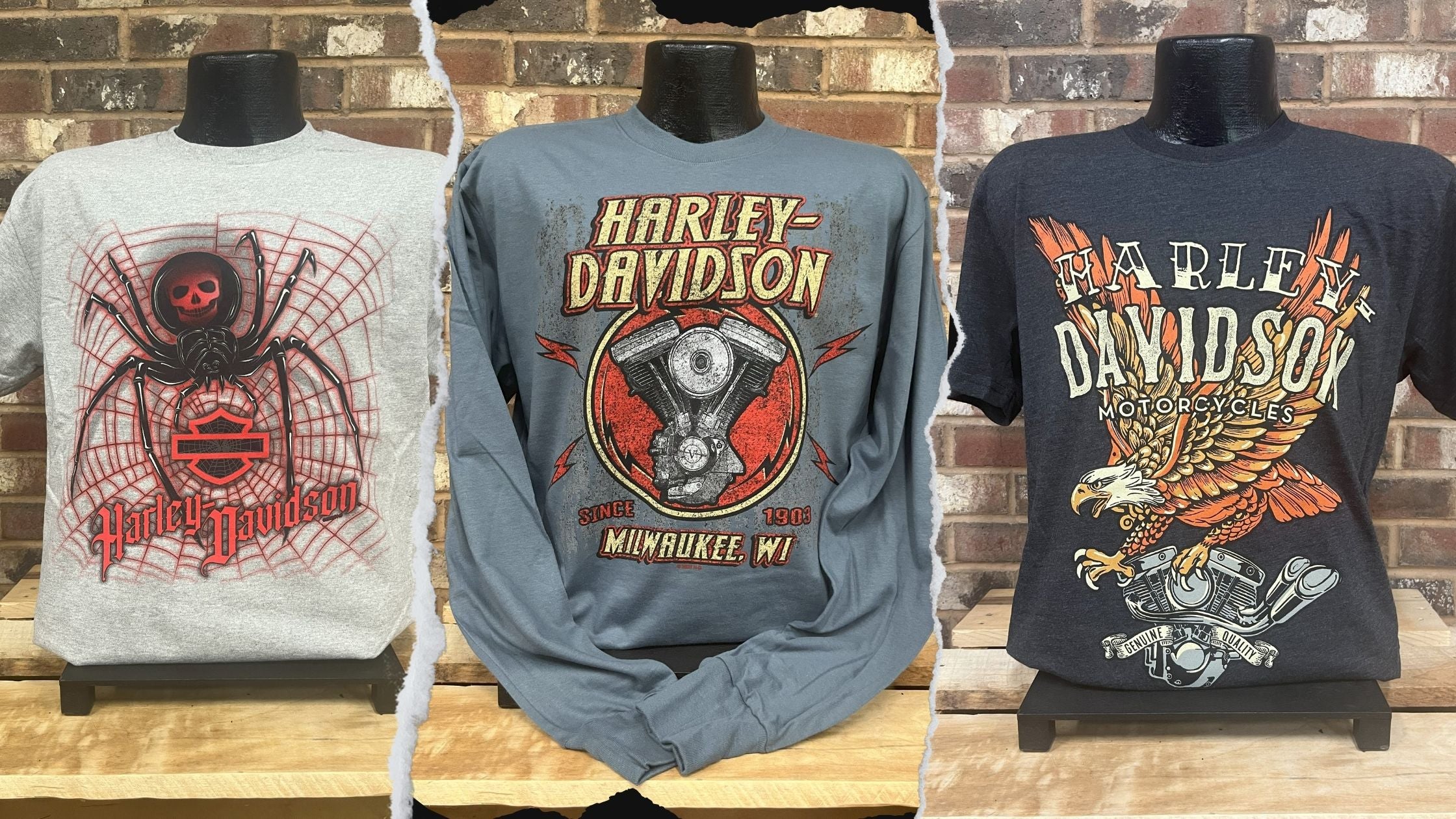 Harley-Davidson Tシャツ Moroney's Newburgh Moroney's Harley-Davidson – Moroney's Harley-Davidson